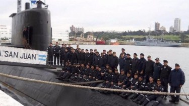 El ARA San Juan se hundió el 15 de noviembre del 2017 y fue hallado un año después.  