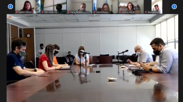 La reunión de la comisión de Presupuesto se realizó con metodología mixta.