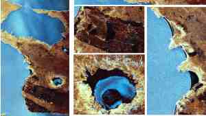 Cómo se ve la Patagonia desde el nuevo satélite SAOCOM 1B