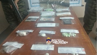Por las restricciones hay menos droga en las calles de Neuquén, pero a precios más elevados. (Gentileza Policía de Neuquén).