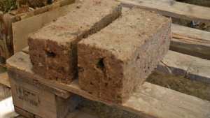 Chos Malal: premio por producir leña reciclando papel, hojas, aserrín y viruta