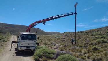 Las tareas en la zona del paraje Pichi Leufu Abajo comenzaron ayer y se extenderán hasta el miércoles. Gentileza