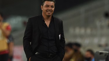 Marcelo Gallardo, entrenador de River. 