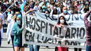 Río Negro: Hospitalarios y UPCN se movilizaron en Viedma