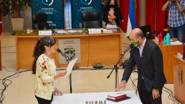 Marco Magnanelli juró como nuevo integrante del Concejo capitalino. Foto: Marcelo Ochoa.