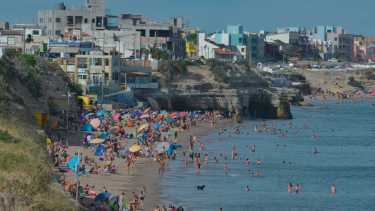 Las Grutas fue uno de los lugares más elegidos durante el fin de semana largo.