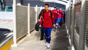 Así fue el entrenamiento de Messi, que no viajó para jugar con Barcelona
