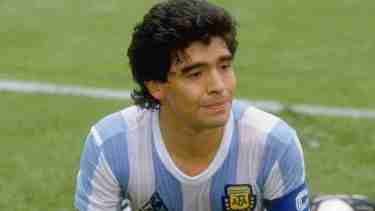 Diego Armando Maradona ya no es una leyenda. 