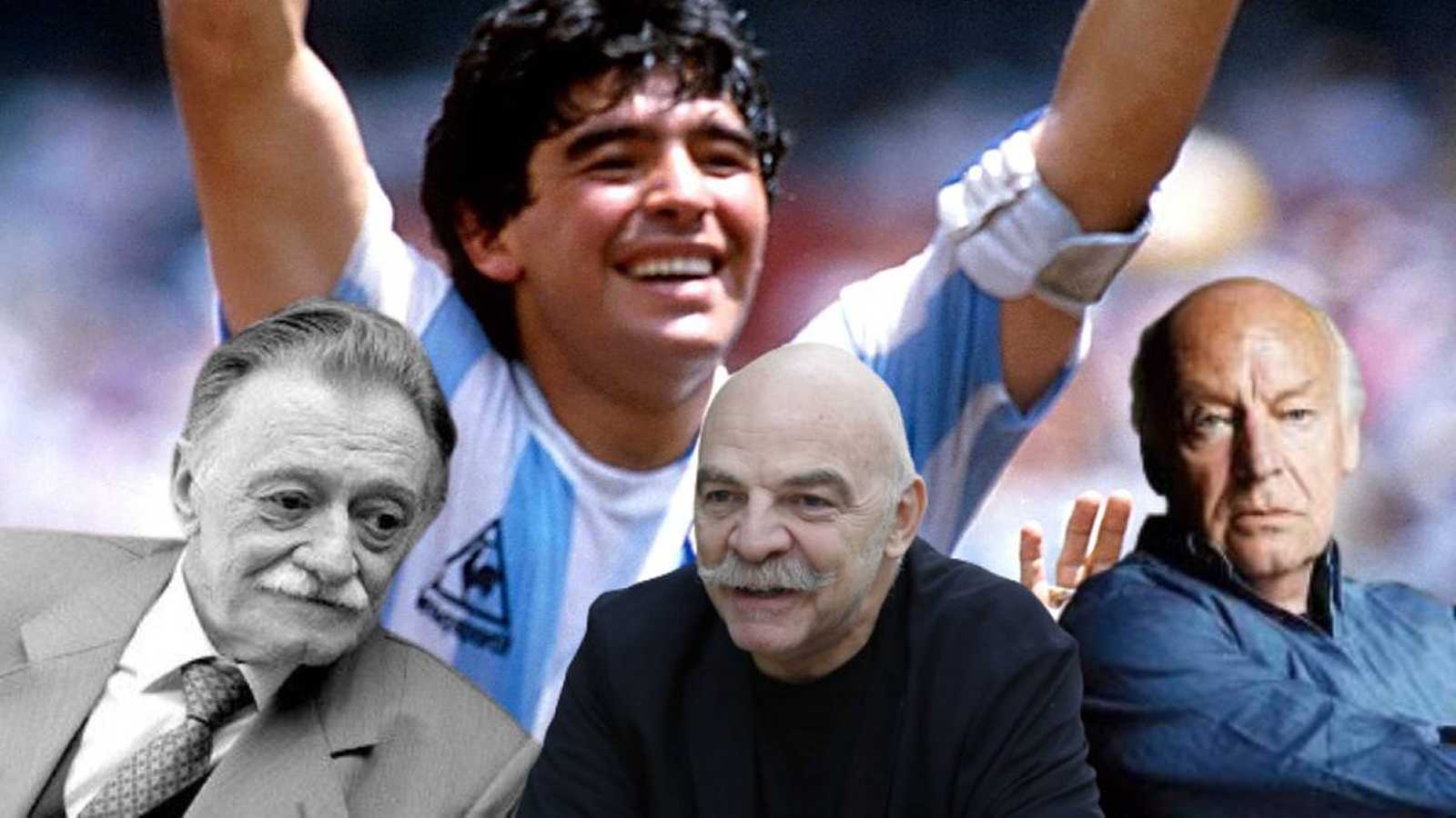Mario Benedetti, Martín Caparrós, y Eduardo Galeano admiraron y criticaron a Diego Armando Maradona.