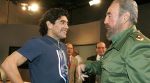 Imagen de Maradona murió el mismo día que Fidel Castro