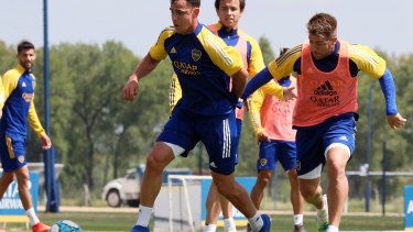 Gonzalo Maroni reapareció en la formación titular de Boca.