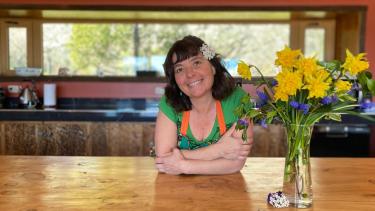 Mónica Vázquez desde su canal de Youtube promociona las bellezas de la comarca y lo fusiona con cocina y música.  Foto: gentileza Isabel Fleitas