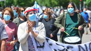 Autoconvocados de Salud volvieron a marchar en Viedma