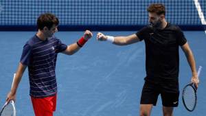 Zeballos avanza junto a Granollers en el dobles del Masters de Londres