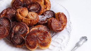 3 ingredientes para estas palmeritas express