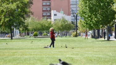 El centro de la ciudad de Neuquén. Foto: Florencia Salto
