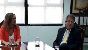 La presidenta del STJ y titular del Consejo de la Magistratura, Liliana Piccinini, presidirá la sesión de este martes en la que estará el Procurador Jorge Crespo. (Foto Gentileza) 