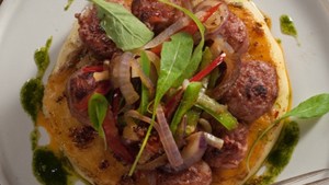 ¿Te van unas provoletas con chorizo y vegetales?