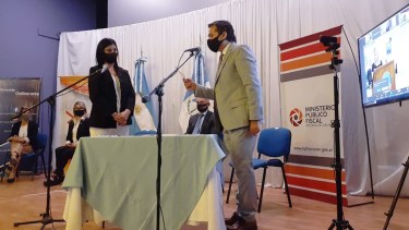 La fiscal Rivero, segunda mujer en ocupar el puesto desde que fue creado. (Gentileza)