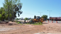 Imagen de Comenzó la construcción de la rotonda de acceso a la ruta 22 en Cutral Co
