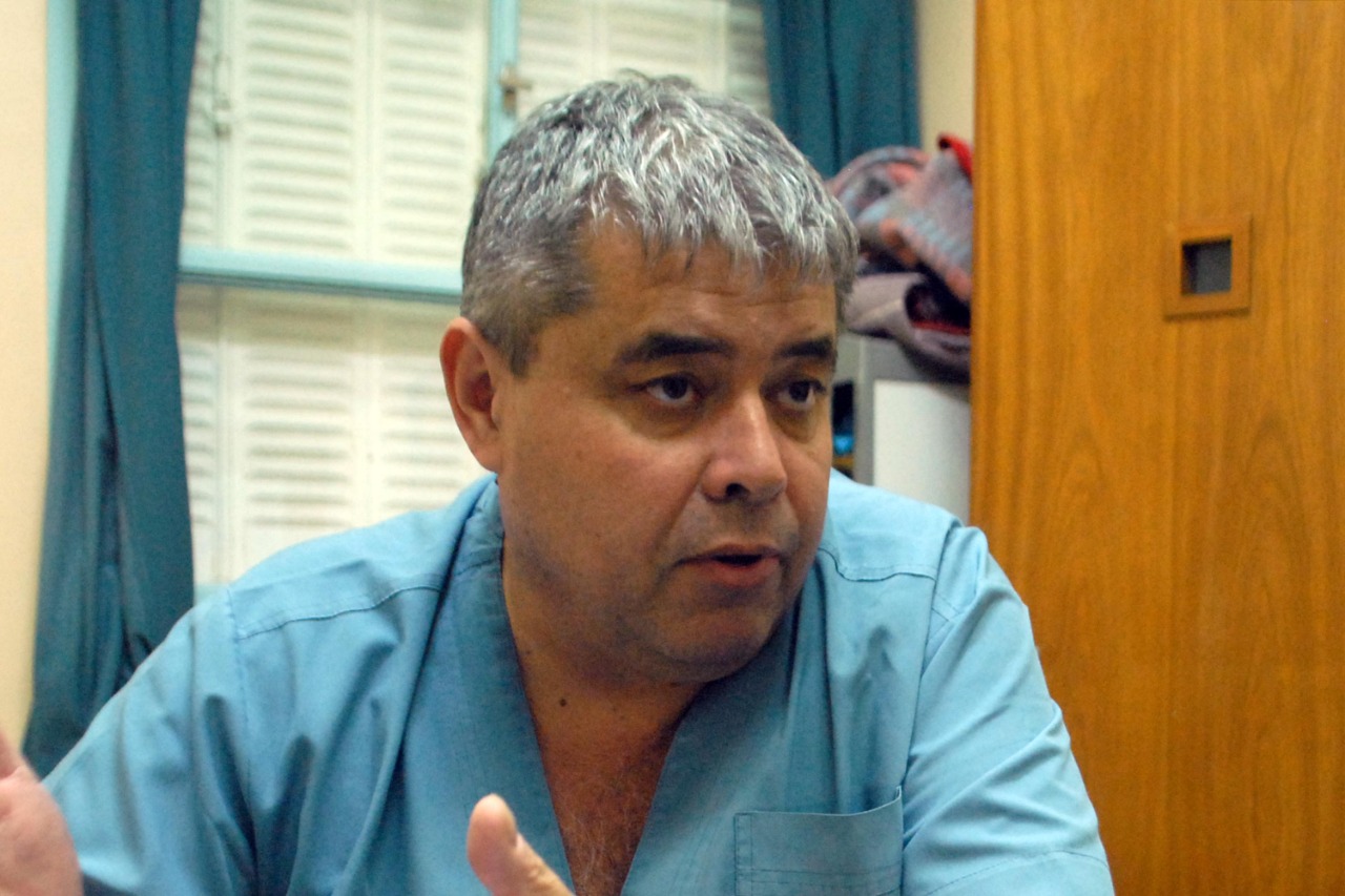 Jose Rovasio era director del hospital Zatti desde marzo del 2016. Foto Archivo.