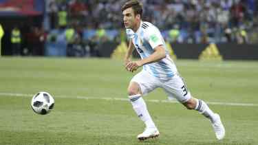 El lateral fue descartado para recibir esta noche a Paraguay.