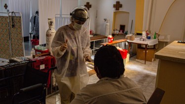 Hospital Francisco López Lima de Roca. (Foto: Juan Thomes)