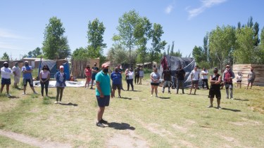 Tomaron tierras fiscales en una zona rural de Roca