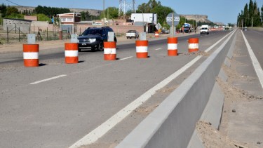 Para las primeras semanas de 2021, se espera la finalización de las obras de la 22 en Godoy. (Foto Néstor Salas)