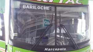 Llegó a Bariloche el primer micro desde Buenos Aires