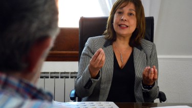 Carreras repudió la agresión al diario Río Negro. Foto: archivo