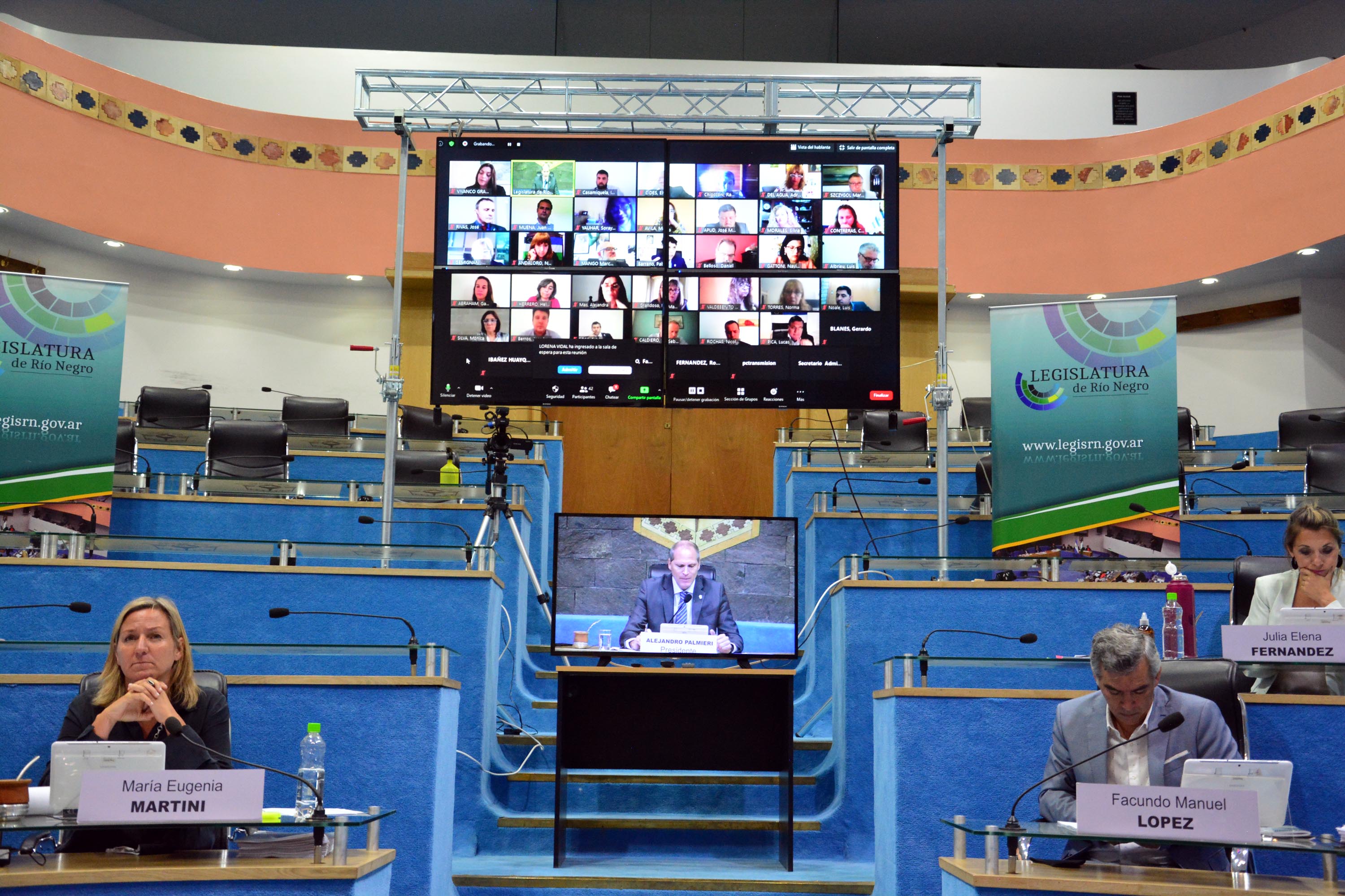 La Legislatura sesionará bajo la modalidad de videoconferencia como la sesión anterior. Foto: Marcelo Ochoa