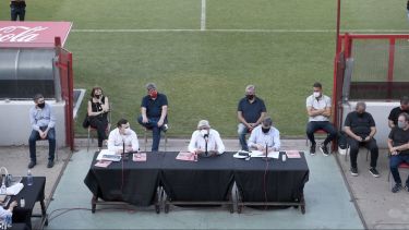 La Asamblea Extraordinaria se realizó en el Libertadores de América. Foto: @Independiente