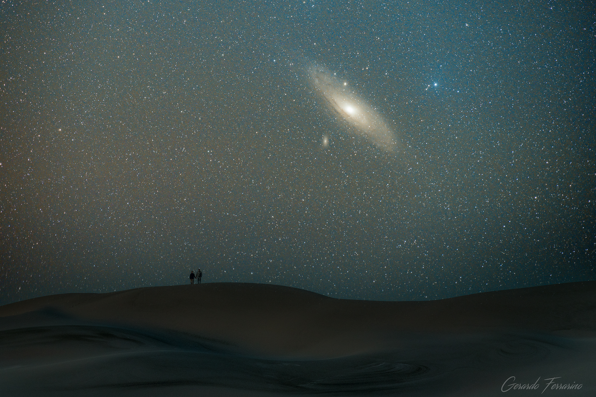 Foto de Andrómeda el objeto más distante que se ve fácilmente a simple vista, según la NASA. Foto Gerardo Ferrarino