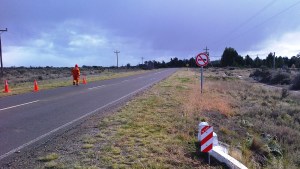 Comenzó la reparación de la ruta Provincial N° 1 entre Viedma y El Cóndor