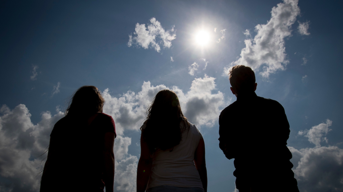 Ya se palpita el eclipse solar en la región. 