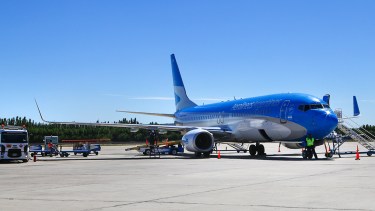Aerolíneas Argentinas está volando a 33 de sus 36 destinos locales desde Buenos Aires, con salidas desde el aeropuerto de Ezeiza.