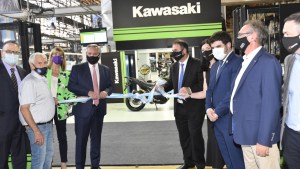 Argentina fue habilitada para fabricar motos Kawasaki
