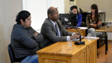 Diego Riffo, el acusado por el homicidio de Juan Chavez. Foto: archivo