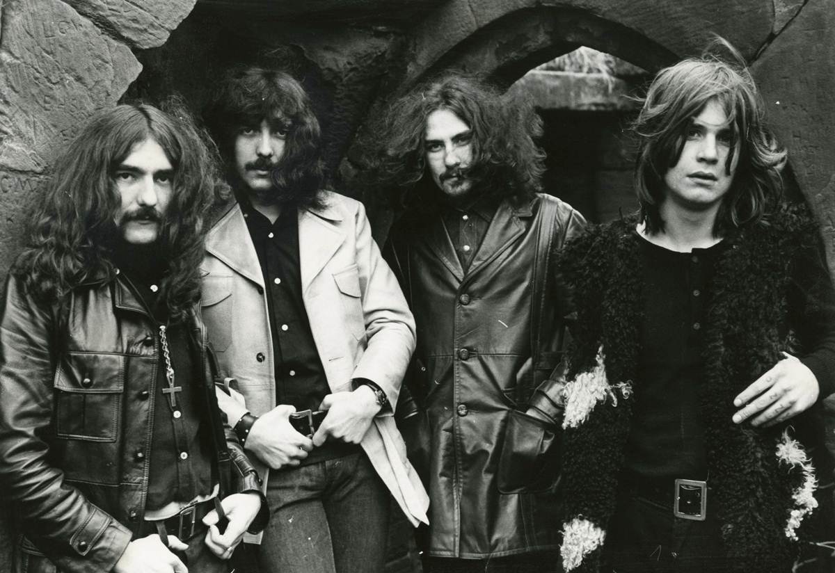 Los jóvenes Black Sabbath en la época que lanzaron "Volumen 4"