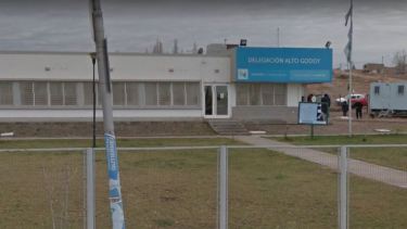 El allanamiento se realizó en la delegación Godoy del Municipio de Neuquén. (Captura).-