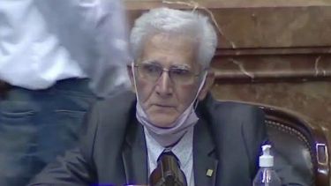 El diputado de Jujuy Daniel Ferreyra denunció que recibió amenazas y al momento de la votación se abstuvo. 