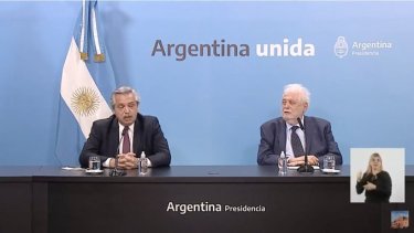 "Con la tranquilidad de que no hice ninguna cosa que no estuviera habilitado" dijo estar Ginés González García. (Archivo).-