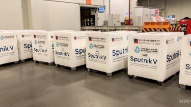 Las primeras dosis de la vacuna Sputnik ya llegaron a la región.