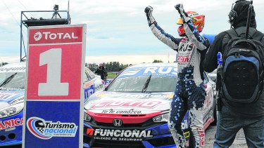 Urcera se consagró bicampeón del TN. 