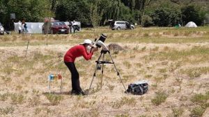 Así se vivió el eclipse en Ramos Mexía