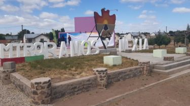 La localidad de Ramos Mexía ofreció una vista privilegiada para observar el eclipse. Foto: José Mellado.