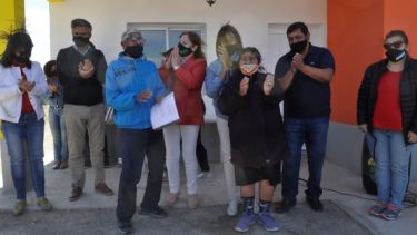 Catorce familias recibieron las llaves de sus viviendas. Foto: José Mellado. 