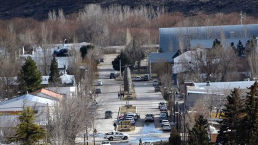 La localidad de Las Lajas. Foto: Matías Subat