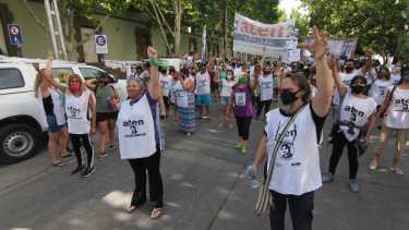 Aten cesó el acampe y el ayuno el domingo a la tarde tras la convocatoria del Gobierno. (Foto: Oscar Livera)